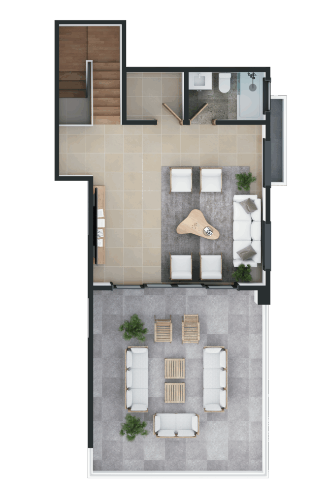 Apartamento 8B 2do N