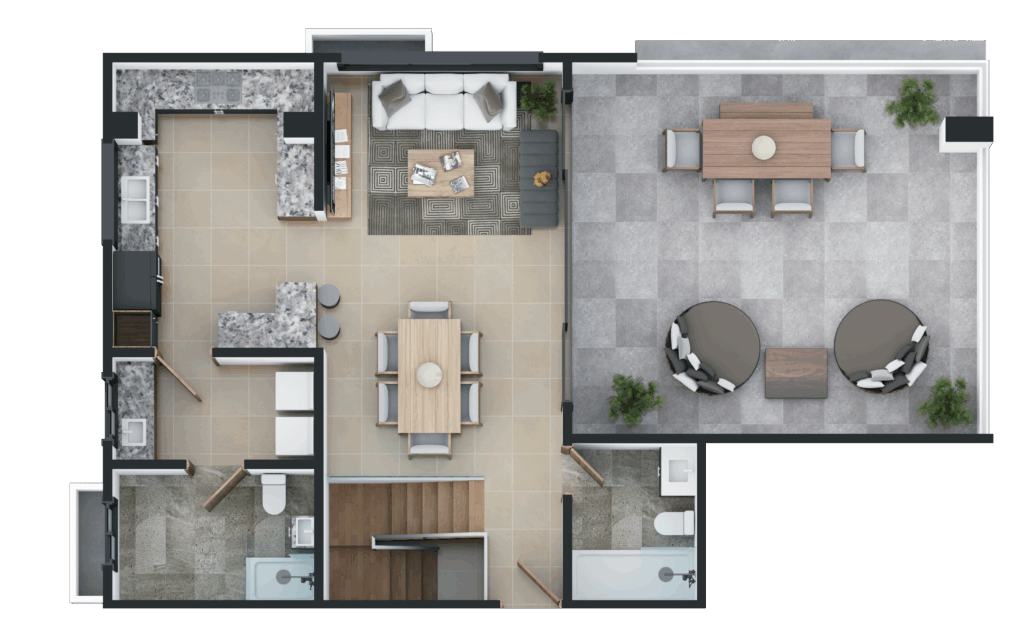 Apartamento 8C 2do N